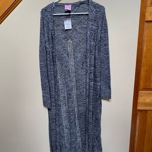 NWT long sweater size M